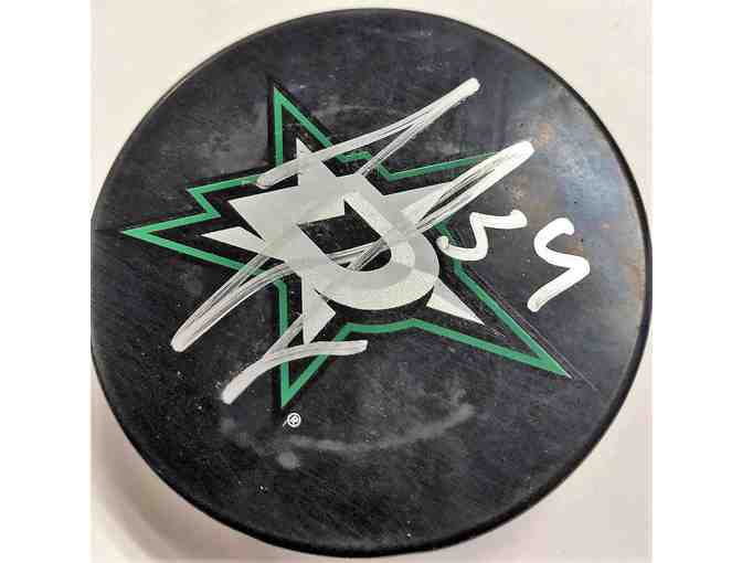 Dallas Stars Autographed Puck