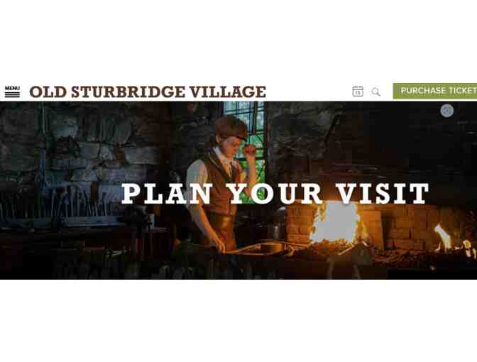 Old Sturbridge Village MA (supports Savings Grace Sanctuary)