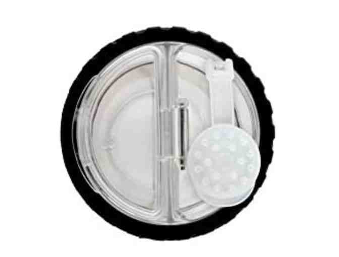 Dexas Snack-Duo Dual Chamber 16 Ounce Hydration Bottle & Snack Container