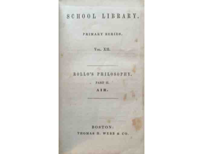 Rollo's Philosophy. Part II. Air & Part III. Fire