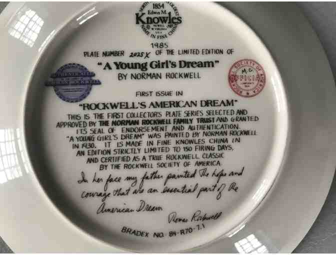Norman Rockwell Collector Plates 1985