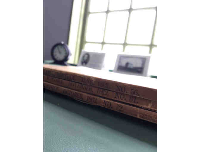 ATLANTIC MONTHLY - 12 VOL. SET - FIRST EDITION - THOREAU, EMERSON, & ALCOTT