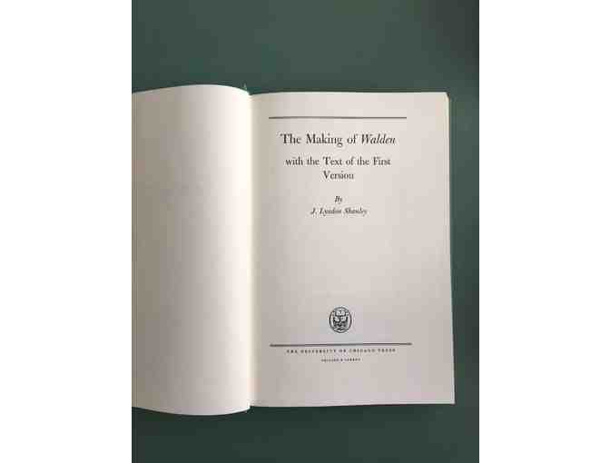 The Making of Walden