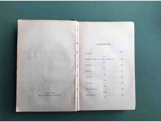 C. 1899 - Walden; or Life in the Woods