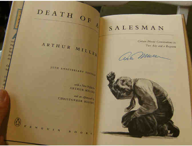 Death of a Salesman, by Arthur Miller (1999) SIGNED!