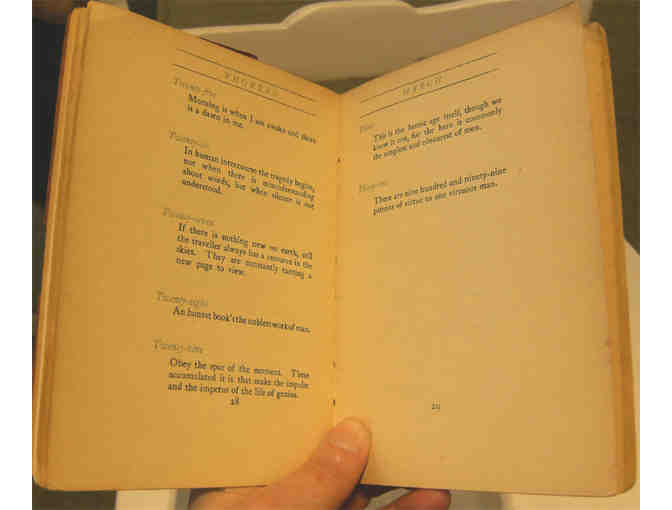 The Thoreau Calendar: A Quotation from the Works of Thoreau for Every Day (1912)