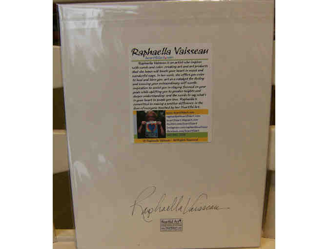 This World is but Canvas to Our Imaginations - Thoreau quote poster, Raphaella Vaisseau