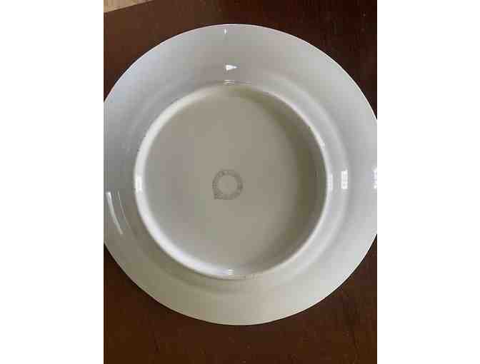 Assorted China, 6 styles, 12 plates.