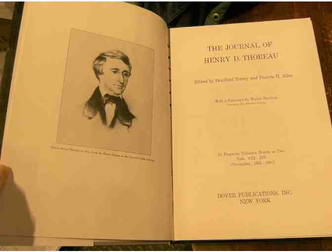 Journal of Henry D. Thoreau (Dover edition, 1962) - VOLUME TWO ONLY