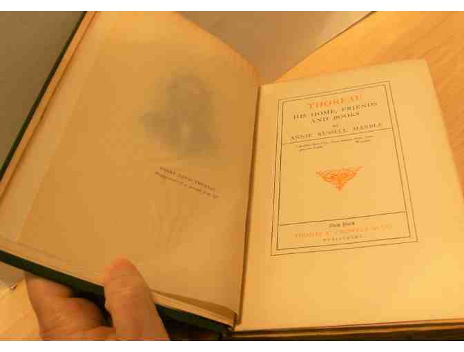 Thoreau: His Home, Friends and Books, by Annie Russell Marble (1902)
