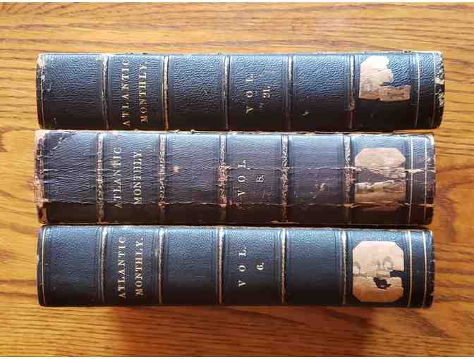 Atlantic Monthly, Volume 8, July to December 1861 (one bound volume)