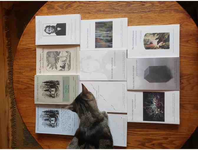 The Concord Saunterer, 11 back issues (1996-2021)