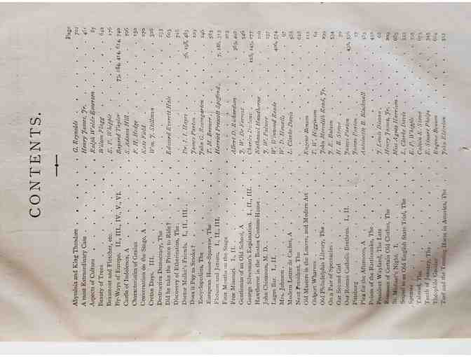 Atlantic Monthly, Volume 21, January to June 1868 (one bound volume)