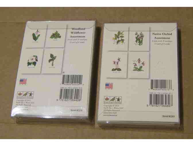 Colorful Native Orchid Note Cards, two sets, 16 cards and envelopes in total