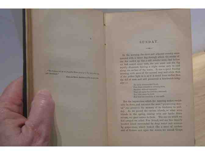 A Week on the Concord and Merrimack Rivers, by Thoreau (SECOND EDITION, 1868)