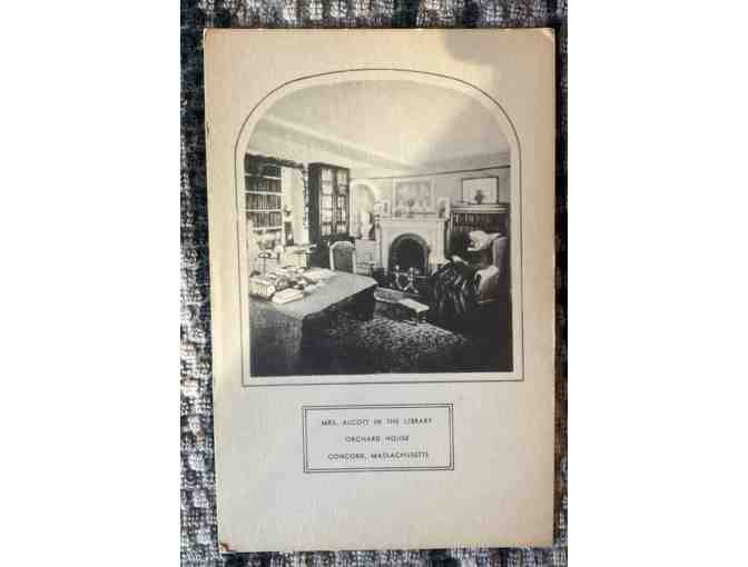 7 Vintage Postcards from Louisa May Alcott's Orchard House