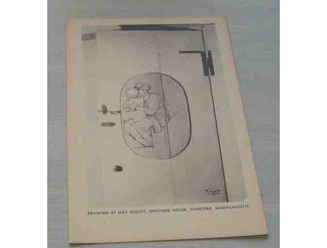 7 Vintage Postcards from Louisa May Alcott's Orchard House