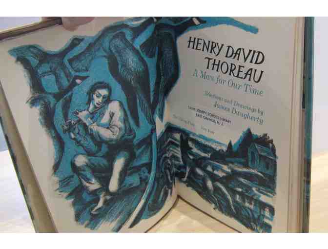 Henry David Thoreau: A Man For Our Time, by James Daugherty (1967)