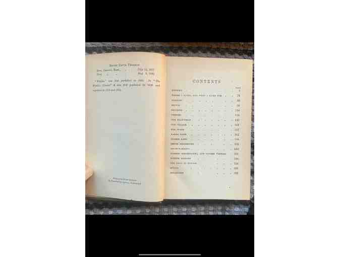 Walden, by Henry David Thoreau (The World's Classics, v. LXVIII, Oxford, 1924)