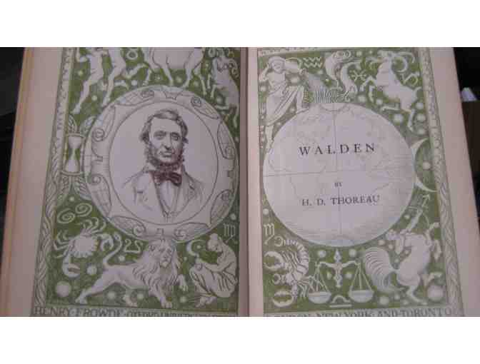 Walden, by Henry David Thoreau (The World's Classics, v. LXVIII, Oxford, 1924)