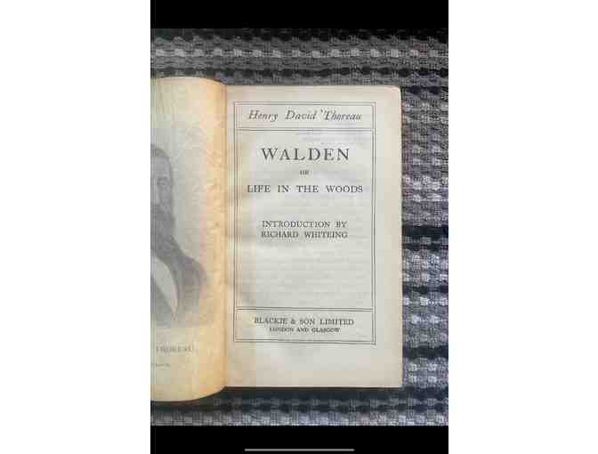 Walden, by Henry David Thoreau (Blackie and Son Limited, no date)