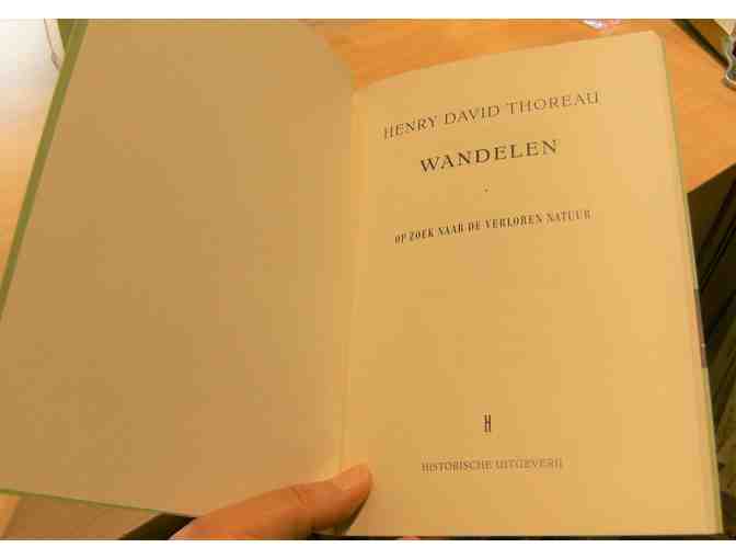 Thoreau: Wandelen: Op zoek naar de verloren natuur (In Dutch: Thoreau bio plus 'Walking')