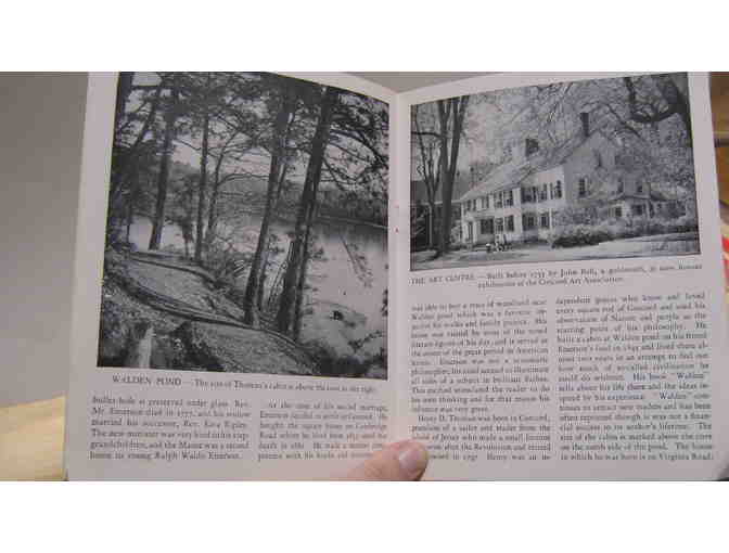 Concord, Massachusetts, promotional 20-page booklet, mid-20th-century