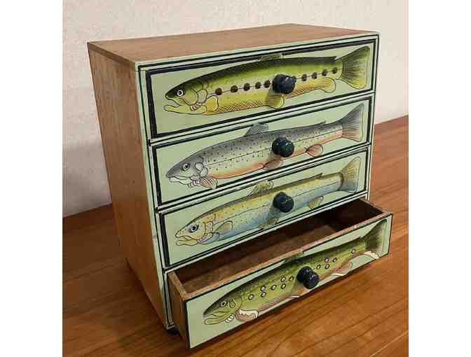 Fish-themed 4-drawer Cabinet &Acirc; - Photo 1