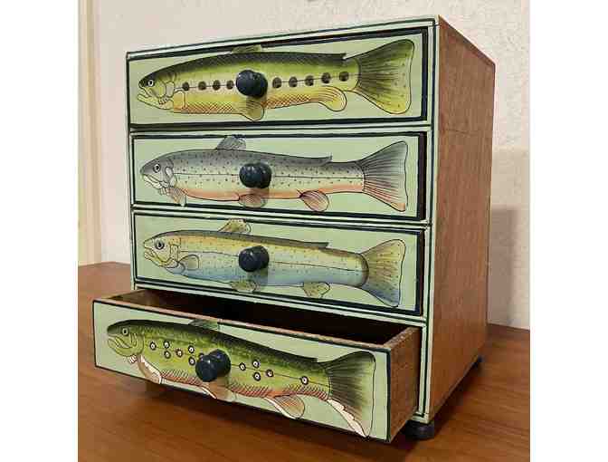 Fish-themed 4-drawer Cabinet &Acirc; - Photo 2