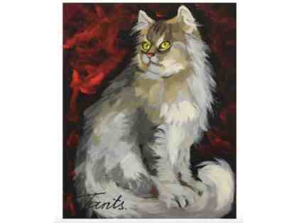 Original Acrylic Painting on Canvas, Hand Signed by artist