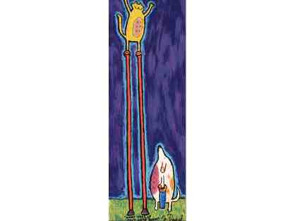 "What Goes Up Must Come Down" Ltd Ed Lithograph By Matt Rinard