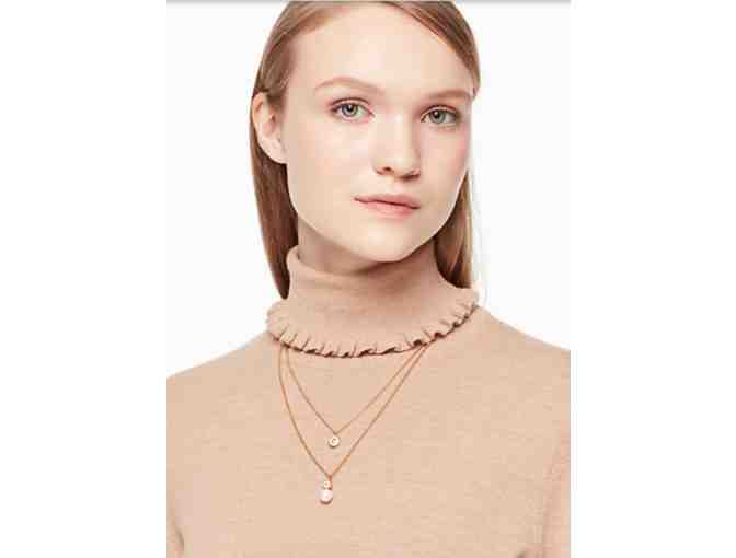 Kate Spade pearly delight double pendant