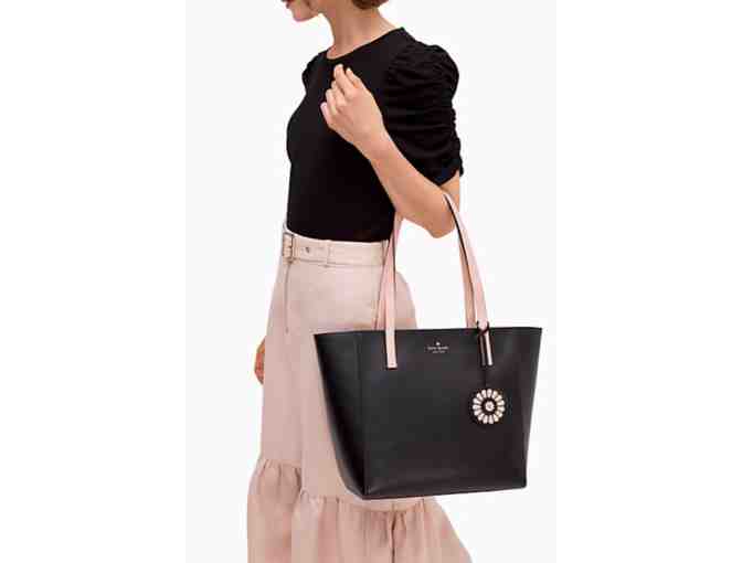 Kate Spade rosa medium tote - black