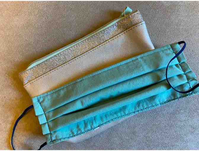 Border Collie Themed Mask w/ case (adult)