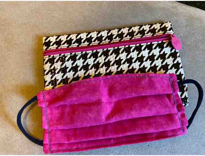 Pit Bull Themed Mask w/ case (small adult)