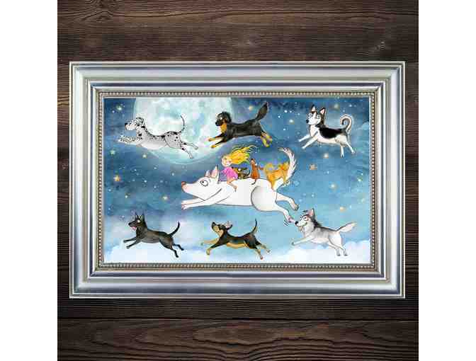 Running With The Pack (Ltd. Signed Giclee Print)