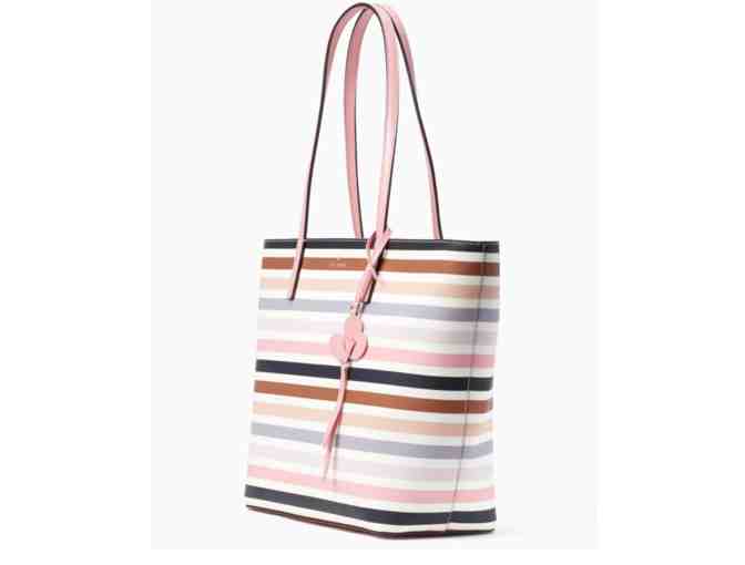 Kate Spade Striped kelsey tote
