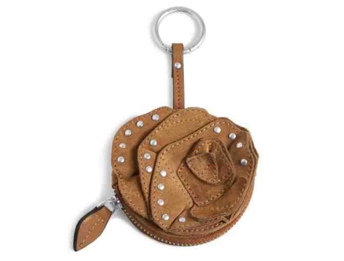 Vera Bradley Gallatin Leather Rosy Outlook Bag Charm - Studded