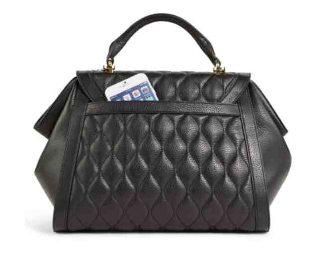 Vera Bradley Quilted Stella Leather Satchel