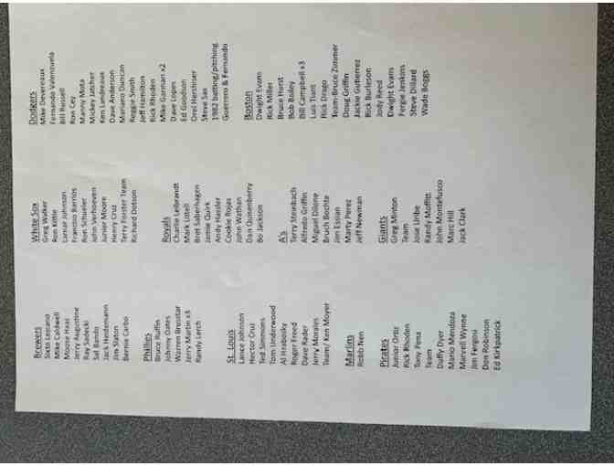 More than 300 Vintage Baseball Cards