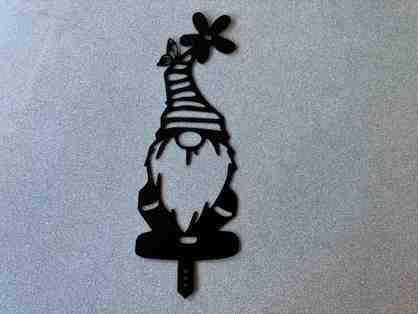 Garden Gnome - Large Flower and Small Butterfly on Hat