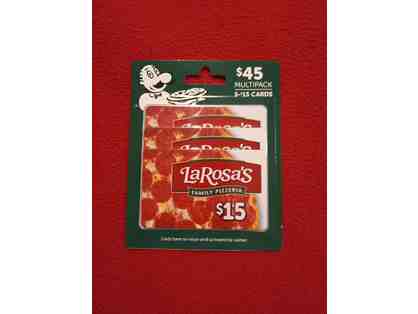 LaRosas 3 pack of Gift Cards