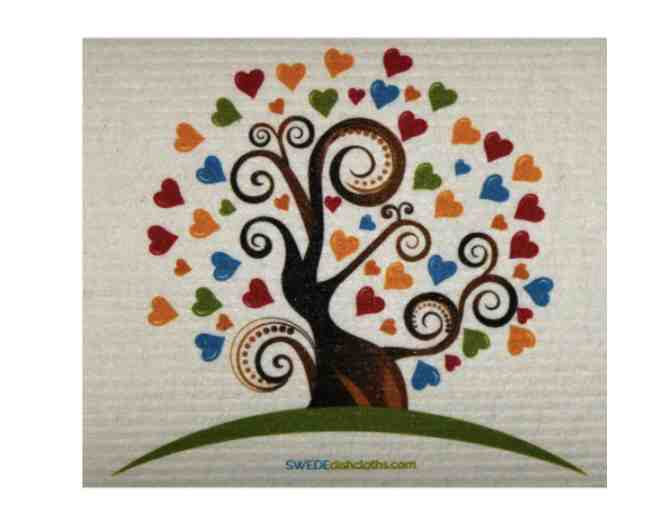 Swedish Dishcloth - Love Tree - Photo 1