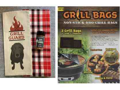 Dish Towels and Grill Bags and BBQ Seasoning