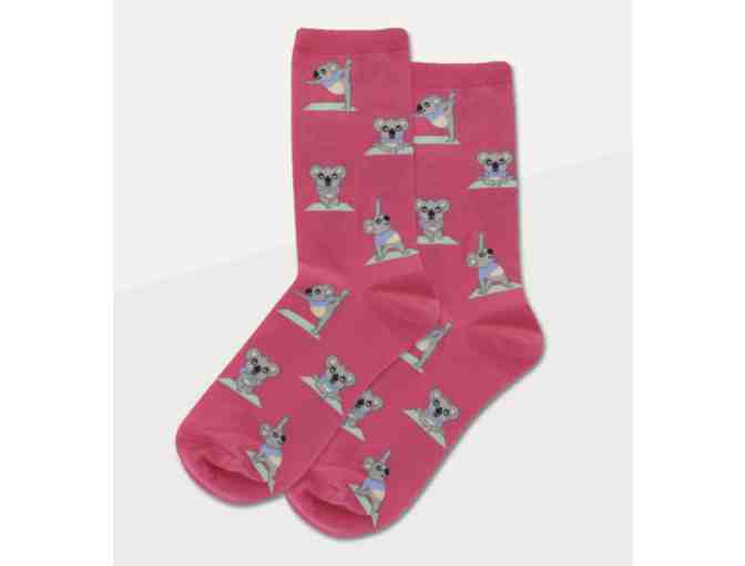 HOTSOX WOMENS KOALA CREW SOCKS - Photo 1