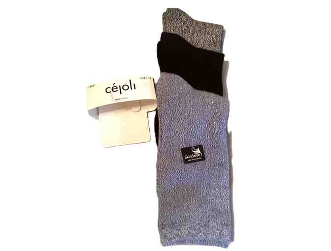 Womens Skin Smart Socks 3 Pairs - Photo 1