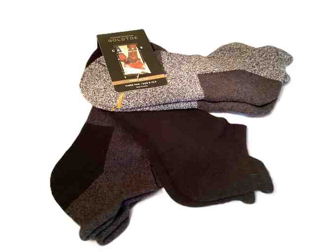 Mens Gold Toe Socks 3 Pairs - Photo 1