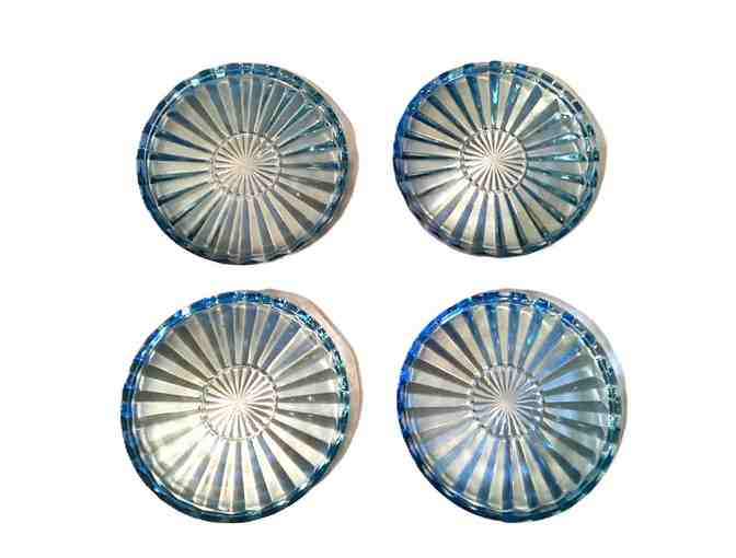 Fostoria Crystal Coaster Set - Photo 1