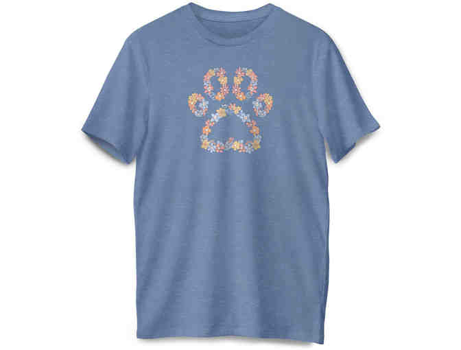 Floral Paw Tee Medium/Large - Photo 1
