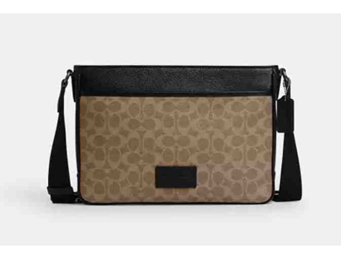 Coach District Crossbody Bag In Signature Canvas - Photo 1